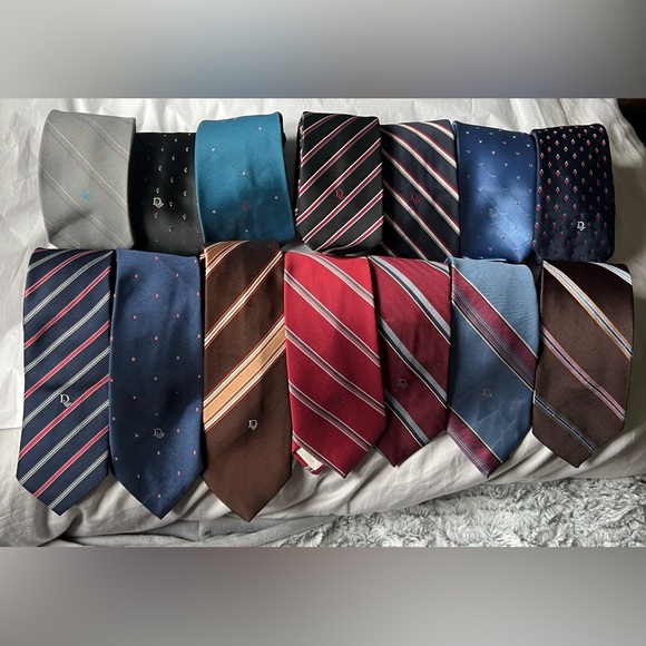 Vintage dior ties 14 pcs bundle or single - Picture 1 of 4